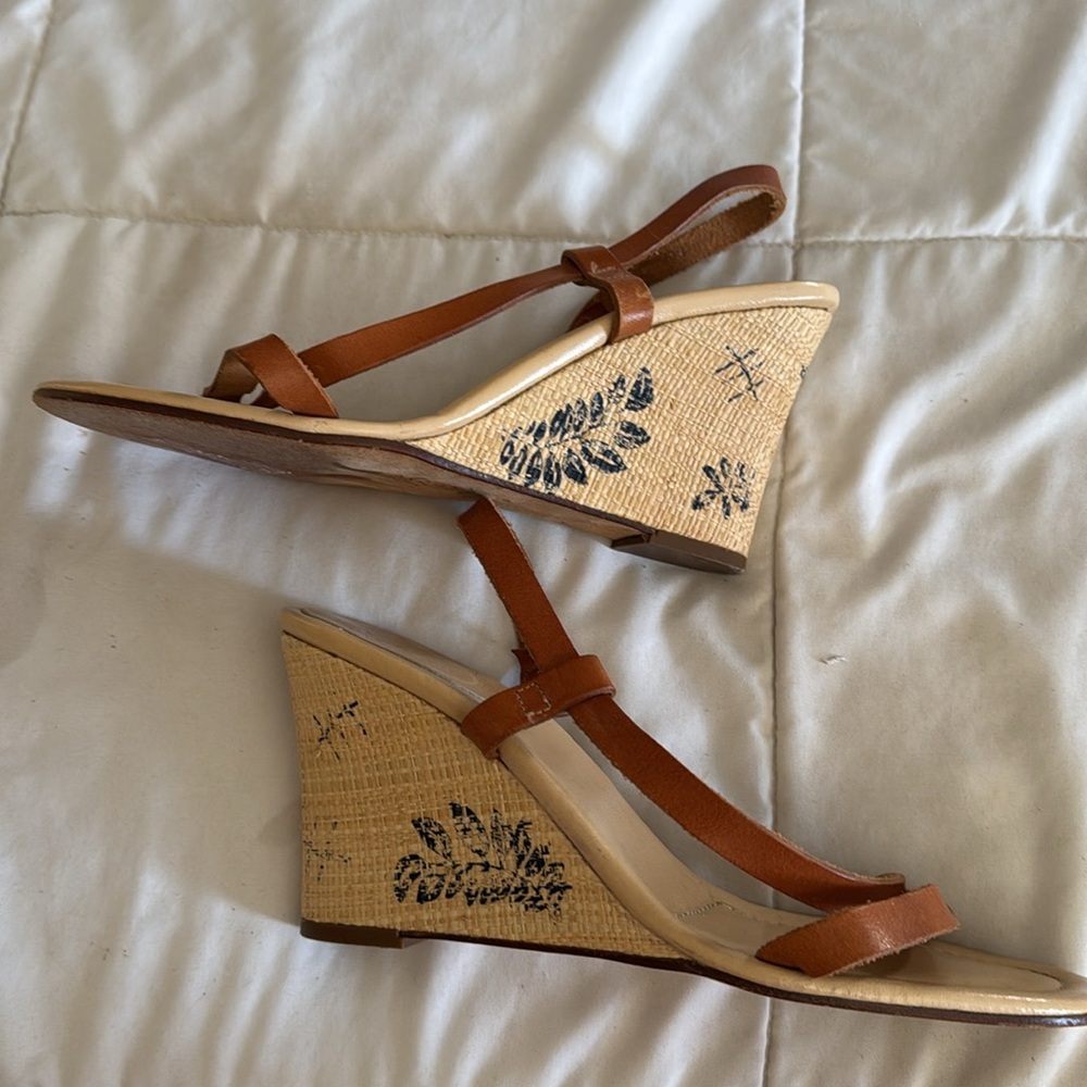 Vintage J Crew Espadrilles Size 9 VGUC